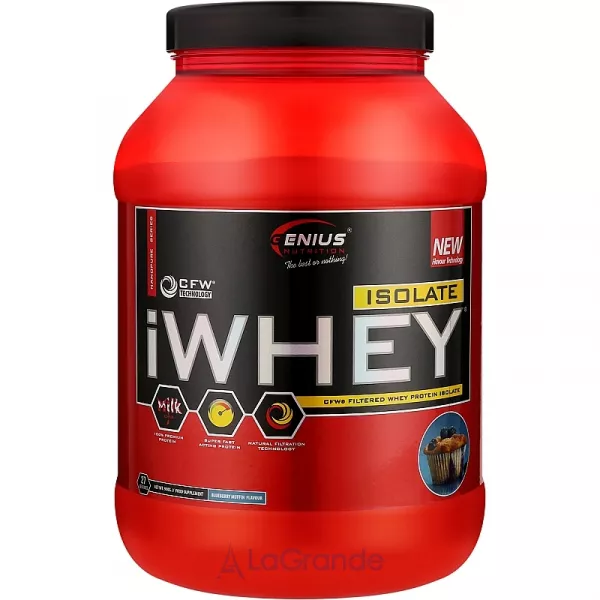 Genius Nutrition iWhey Isolate Blueberry Muffin ������ ������������� �������� 
