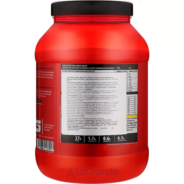 Genius Nutrition iWhey Isolate Blueberry Muffin ������ ������������� �������� 