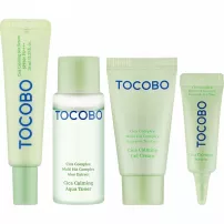 Tocobo Cica Calming Starter Kit ������������� ����� �������� � ���������� �������� (toner/30ml + ser/5ml + cr/15ml + ser/10ml)