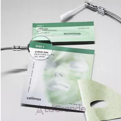 Celimax Ji Woo Gae Cica PHA Peel 2-Step Gel Mask ��������� ������ ����� � �������� �� PHA ��������