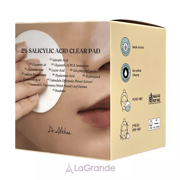 Dr. Althea 2% Salicylic Acid Clear Pad �����-���� ��� ���� � ����������� ��������
