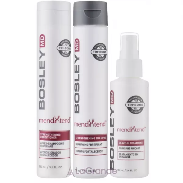 Bosley MD MendXtend Strengthening System ����� ��� ���������� � ������� �����  (shm/150ml + cond/150 + treatm/100ml)
