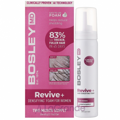 Bosley MD Revive+ Densifying Foam For Women ���� ������ ��������� ����� � ������
