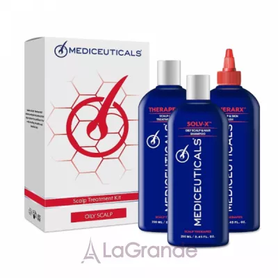 Mediceuticals Scalp Treatment Oily Scalp ����� ��� ������ ���� ������ (shm/250ml + cond/250ml + wash/250ml)