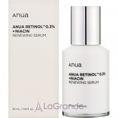 ������ Anua Nano Retinol 0.3% + Niacin Renewing Serum ����������� ��������� � ��������