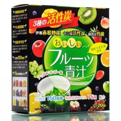 Yuwa Aojiru with Three Types of Activated Charcoal ����������� ������� ������� � ����� ������ ��������������� ���� � ���������