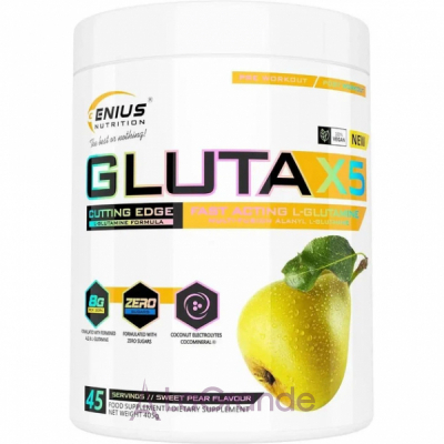 Genius Nutrition Gluta-X5 Sweet Pear ����������� 