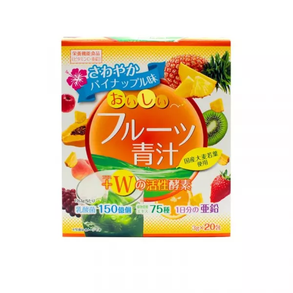 Yuwa Aojiru with Plant Enzymes and Zinc Pineapple Flavor ����������� ������� ������� � ������������� ���������� � ������, �� ������ �������