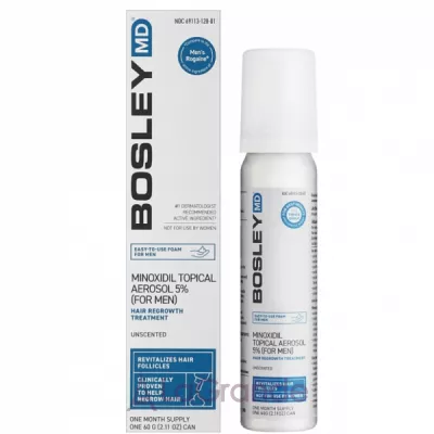 Bosley Minoxidil Topical Aerosol ϳ�� � ����������� 5% ��� ���������� ����� ������� � �������