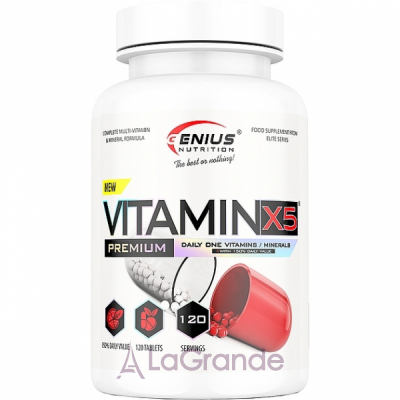 Genius Nutrition Vitamin-X5 ³������-���������� ��������