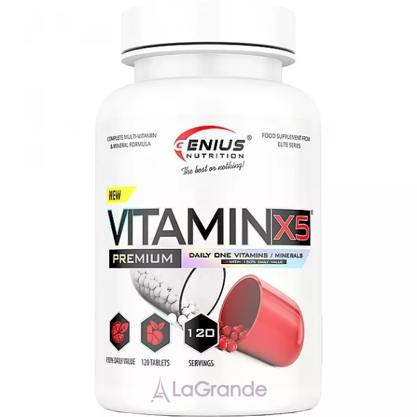 Genius Nutrition Vitamin-X5 ���������-����������� ��������