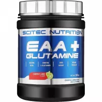 Scitec Nutrition EAA + Glutamine Cherry Lime �������� ���������� EAA + ������� "�����-����"