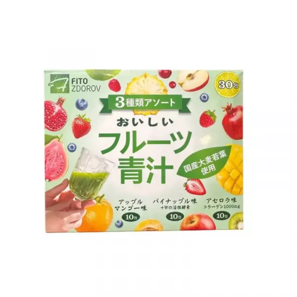 Yuwa Aojiru 3 in 1 Genki ����������� �������  ������� GENKI 3 � 1