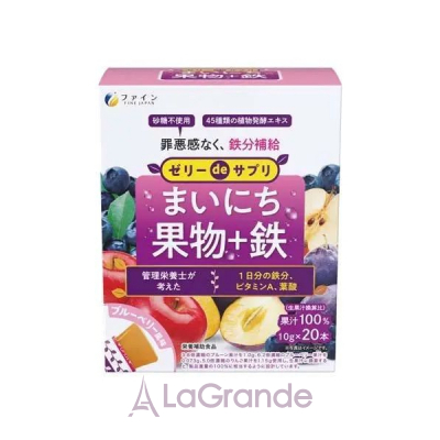 Fine Japan Aojiru-jelly with fruit flavor ĳ������ ������� �������-���� � ��������� ������, ������ �� ��볺��� �������� � ���������