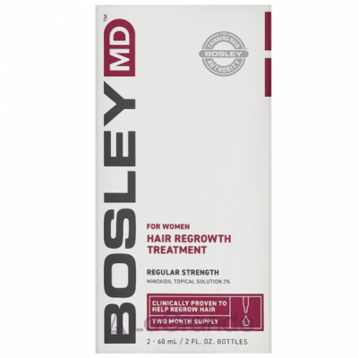 Bosley Hair Regrowth Treatment ������ � ����������� 2% ��� ���������� ����� ������� � ����, � �������