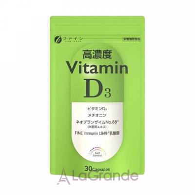 Fine Japan Vitamin D3 ĳ������ ������� ³���� D3 ������ ������������ � ��������