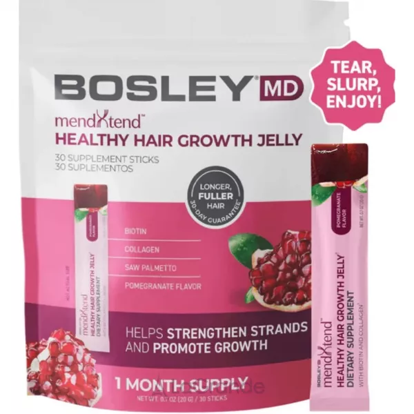 Bosley MD MendXtend Healthy Hair Growth Jelly Supplement Sticks ����������� ������� � ����� �������� ��������� 