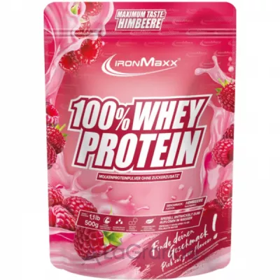 IronMaxx 100% Whey Protein Raspberry ������������ ������ 
