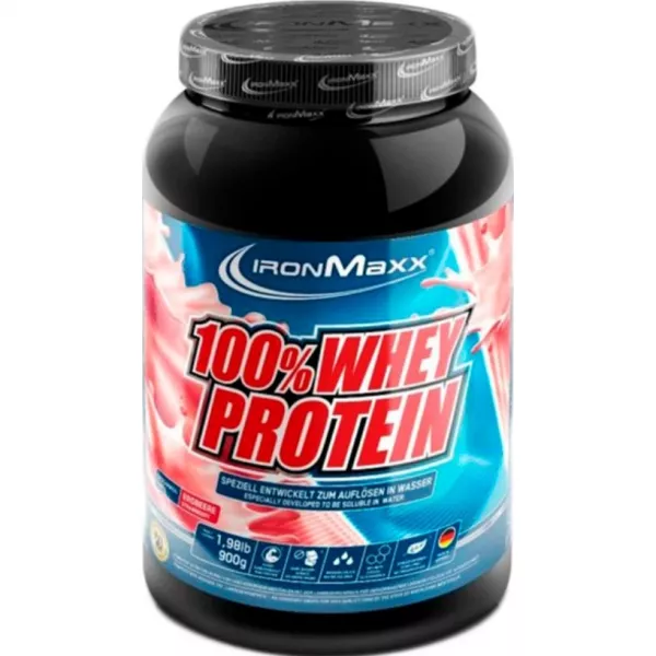 IronMaxx 100% Whey Protein Raspberry ������������ ������� 