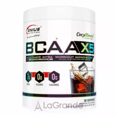 Genius Nutrition BCAA-X5 American Cola ������������ 