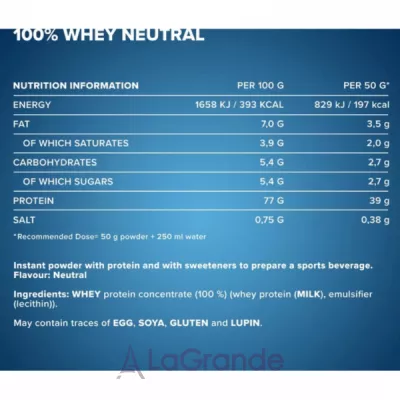 IronMaxx 100% Whey Protein Natural ������������ ������ 