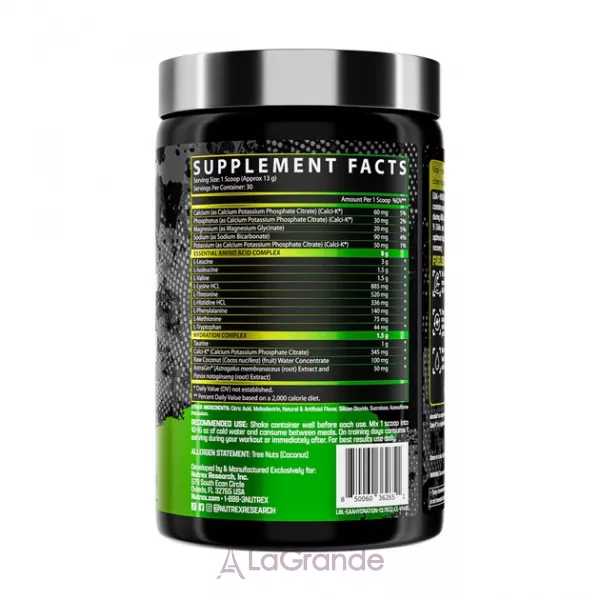 Nutrex Research EAA + Hydration Lemon Lime �������� ����������� 