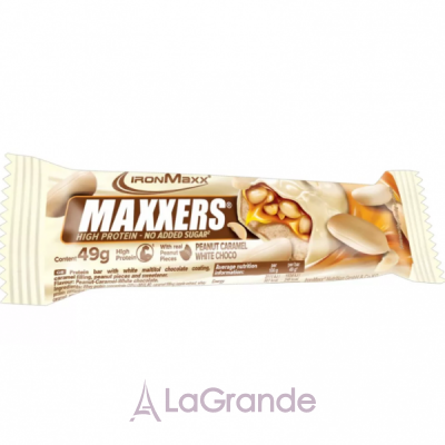 IronMaxx Maxxers White Chocolate-Peanut-Caramel �������� 