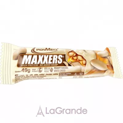 IronMaxx Maxxers White Chocolate-Peanut-Caramel �������� 