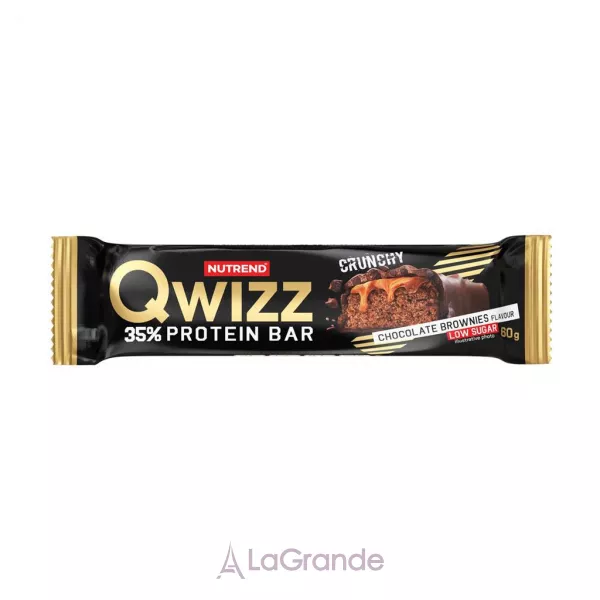 Nutrend Qwizz 35% Protein Bar Chocolate Brownies ����������� �������� Qwizz 