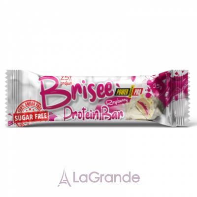 Power Pro Brisee 25% Protein Bar Sugar Free Raspberry ����������� ��������� 