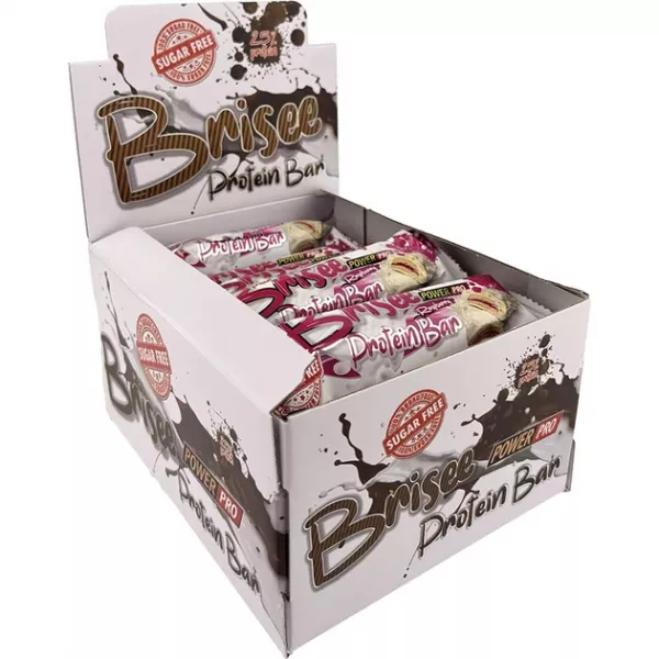 Power Pro Brisee 25% Protein Bar Sugar Free Raspberry �������� ��������� 