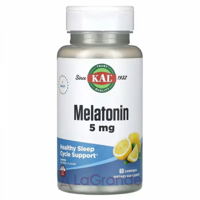 KAL Melatonin Lozenges 5 mg �������� � �����������, 5 ��, �� ������ ������