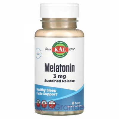 KAL Melatonin 3 mg Sustained Release ����������� ������� 