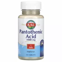 KAL Pantothenic Acid 1000 mg ����������� ������� "������������ �������", 1000 ��