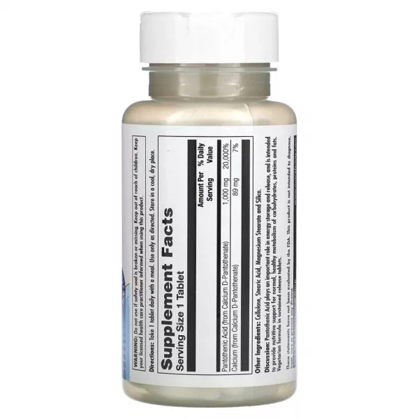 KAL Pantothenic Acid 1000 mg ����������� ������� 
