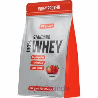 Sporter 100% Standart Whey Strawberry ������������ ������ 