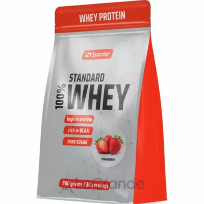 Sporter 100% Standart Whey Strawberry ������������ ������ 