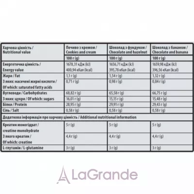 Sporter Muscle Gainer Chocolate and Hazelnuts ������ 