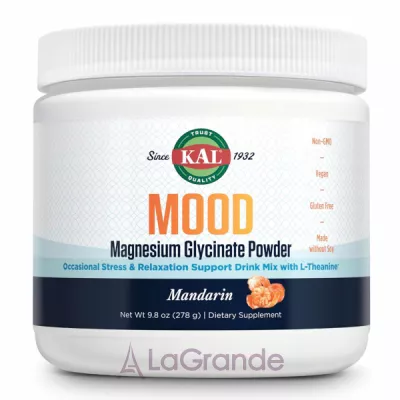KAL Mood Magnesium Glycinate Powder Mandarin ĳ������ ������� � ������� 