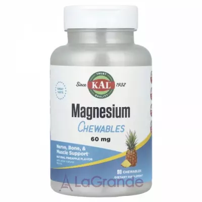 KAL Magnesium Chewables 60 mg �������� �������� 