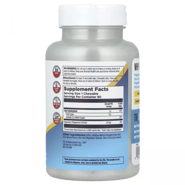 KAL Magnesium Chewables 60 mg ����������� �������� 