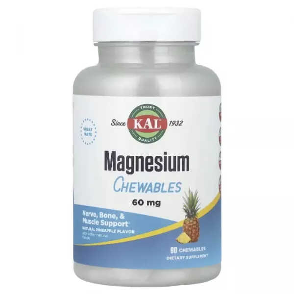 KAL Magnesium Chewables 60 mg ����������� �������� 