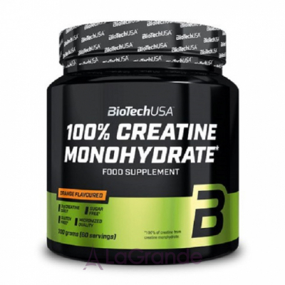 BioTech USA 100% Creatine Monohydrate Orange ������� ������� 