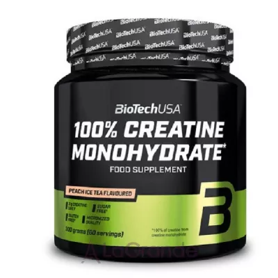 BioTech USA 100% Creatine Monohydrate Peach Ice Tea ������� ������� 