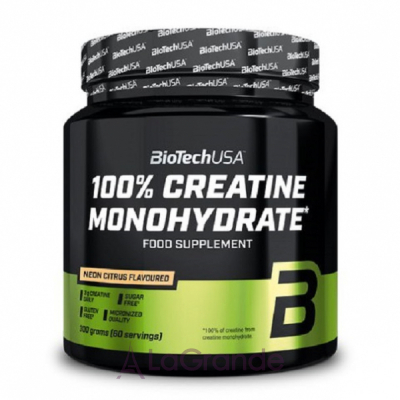 BioTech USA 100% Creatine Monohydrate Neon Citrus ������� ������� 
