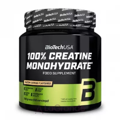 BioTech USA 100% Creatine Monohydrate Neon Citrus ������� ������� 