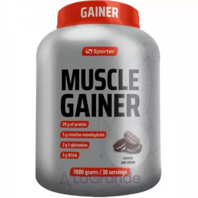 Sporter Muscle Gainer Cookies and Cream ������ 