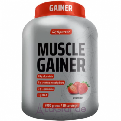 Sporter Muscle Gainer Strawberry ������ 