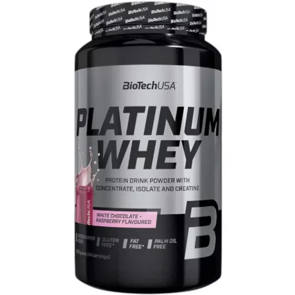 BioTech USA Platinum Whey White Chocolate Raspberry ������� Platinum Whey 