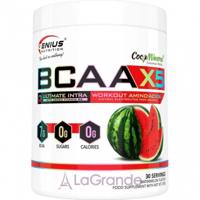 Genius Nutrition BCAA-X5 Watermelon ������������ 